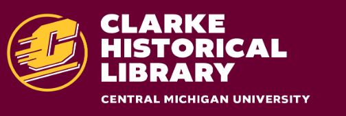 Click on image to view link Central Michigan University Library logo is linked to their website