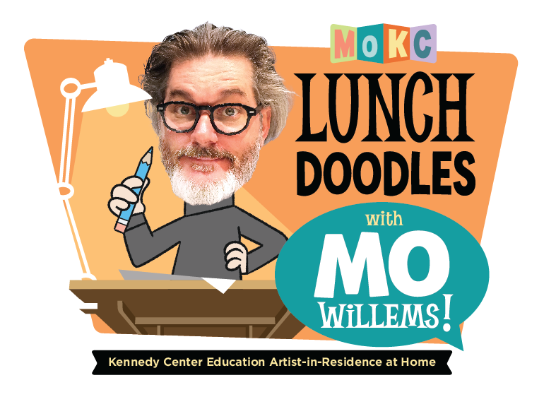 mo willems artisit at home lunch doodles link button